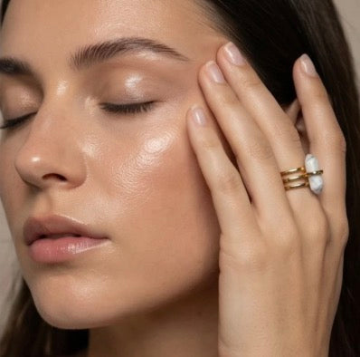 Aria Howlite Statement Ring