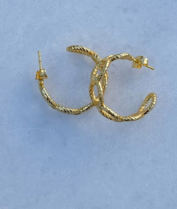 Rope Radiance Earrings