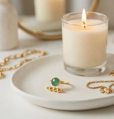 Elira Green Onyx Ring