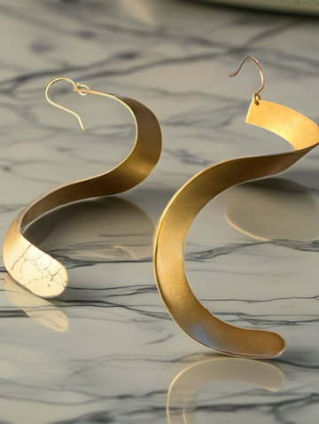 Eclipse Curl Earrings