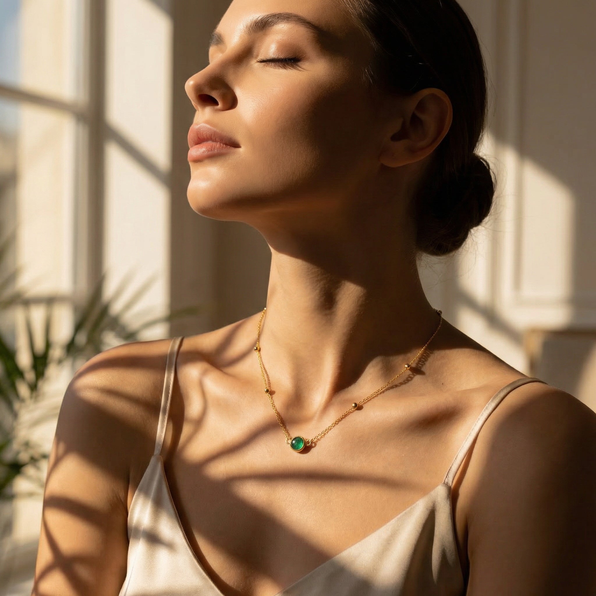 Nola Green Onyx Necklace